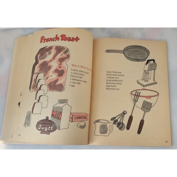Vintage The Great Treat Cook Book for Boys and Girls Easy to Read 1975 Kids 70s - Picture 8 of 10